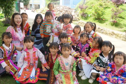 民族文化 | 唱响郎恒坡芽山歌，山村孩子把文化传承